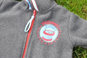 Fleecejacke Rock'n Roll vorne