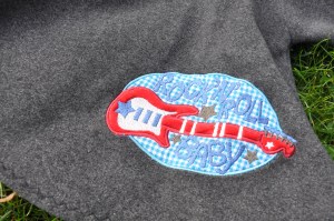 Fleecejacke Rock'n Roll