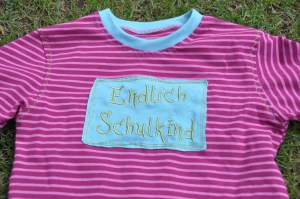 Endlich Schulkind Mädchen
