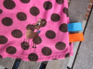 Fleecepulli mit Rehlein