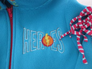 Fleecejacke Heroes vorne