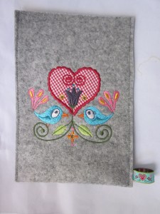 Reader Hülle Webvögelchen