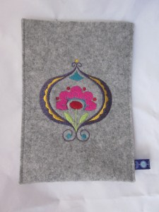 Reader Hülle Blumenornament