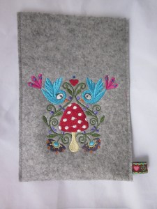 Reader Hülle Pilz Vögelchen