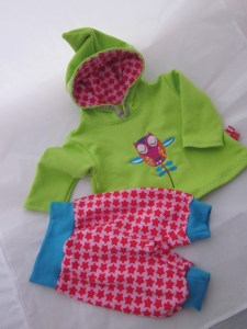 Babyset von vorne