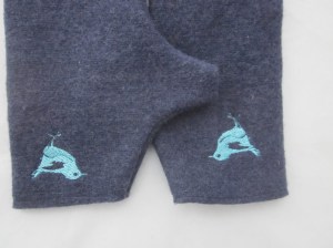 Stulpen marine mit Vogel