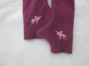 Stulpen beere mit Elch