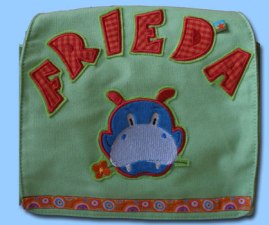 Tasche Frieda Nilpferd