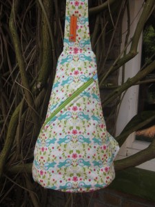 Crossbag Webvögelchen weiß