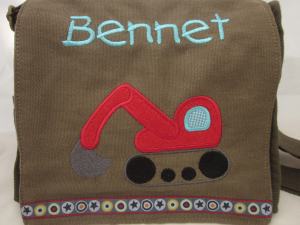 Tasche BENNET Knubbibagger rot
