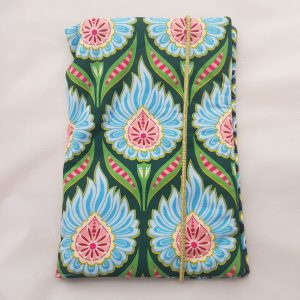 Windeltasche Blumen grün