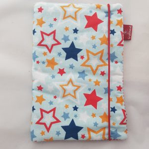 Windeltasche Sterne hellblau