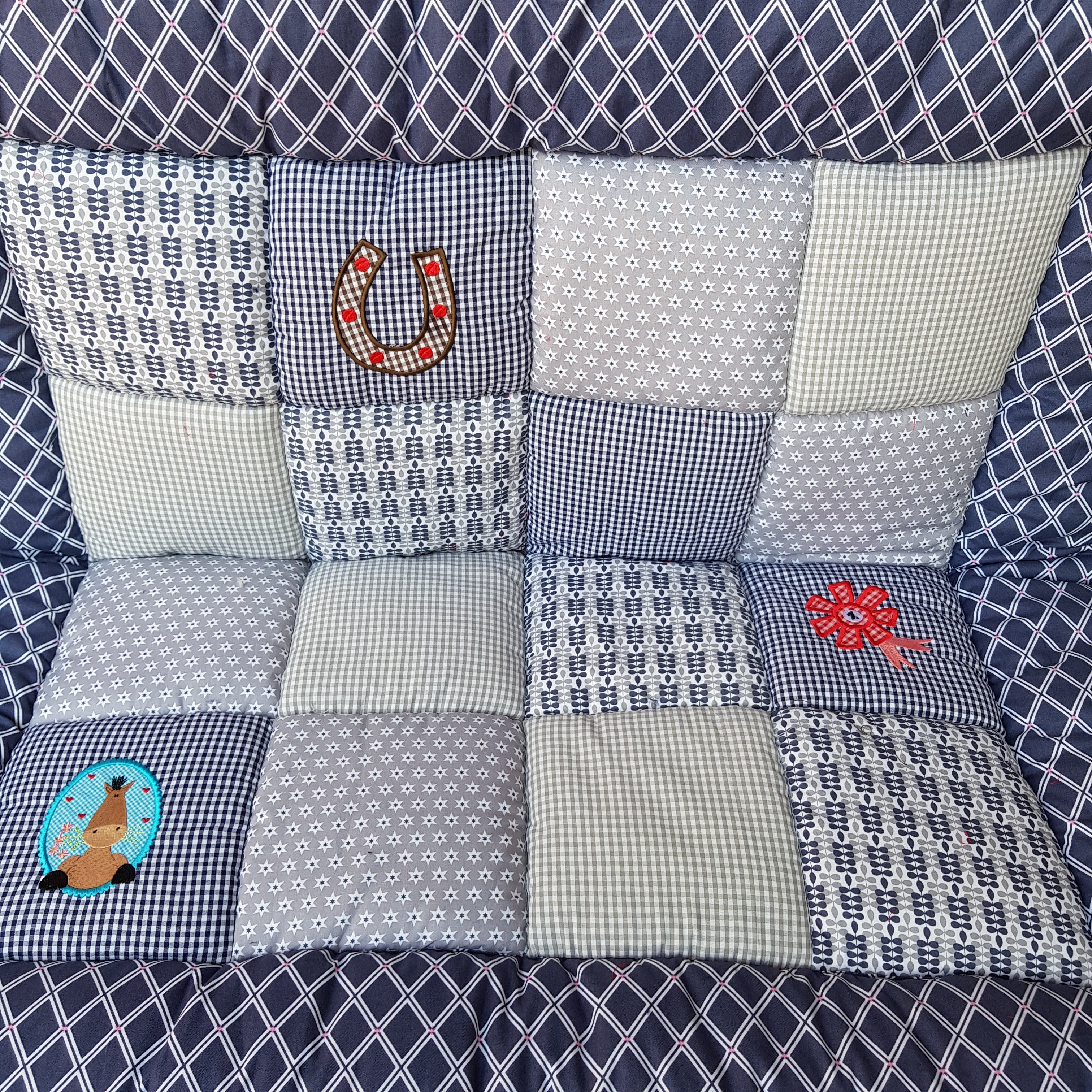 Krabbeldecke Pferdeglück