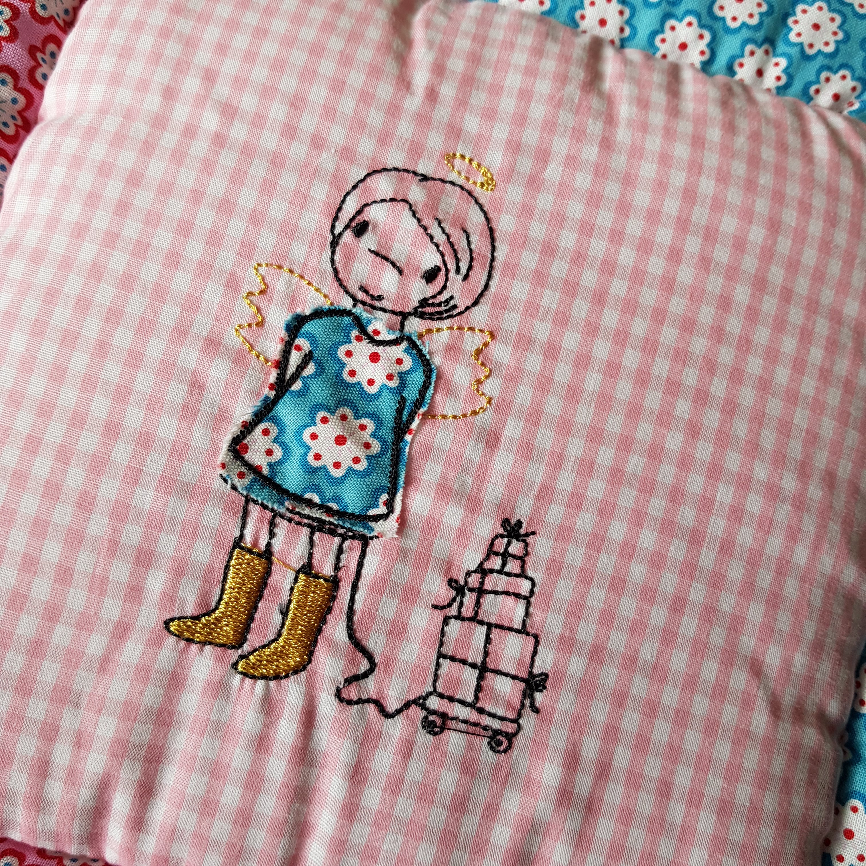 Engel 1 Krabbeldecke Julia