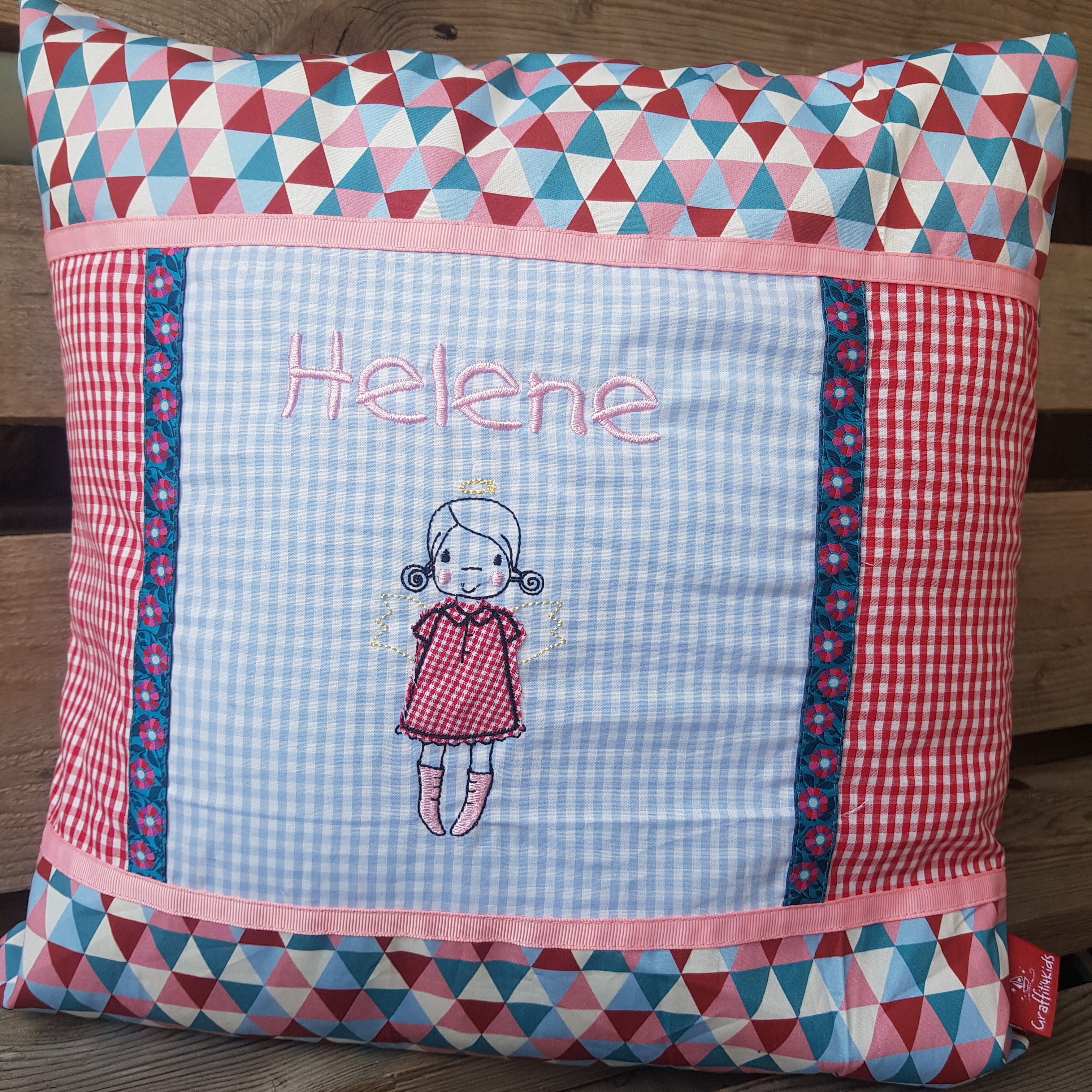 Kissen Helene (Susalabim/Kunterbuntdesign)